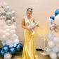 Mermaid Off-the-shoulder Ruched Satin Prom Dresses With Beading