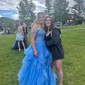 Princess Off-the-shoulder Tulle Ruffle Prom Dresses With Appliques