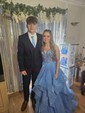 Princess Off-the-shoulder Tulle Ruffle Prom Dresses With Appliques