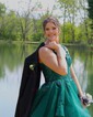 Princess Off-the-shoulder Tulle Ruffle Prom Dresses With Appliques