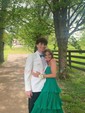 Ball Gown Strapless Chiffon Tiered Prom Dresses With Ruched