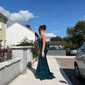 Mermaid Mermaid Strapless Sparkly Velvet Sequin Prom Dresses