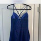 Sheath/Column V-neck Glitter Prom Dresses With Ruched