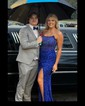Sheath/Column Strapless Sparkly Sequin Prom Dresses With Beading