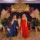 Ball Gown V-neck Tulle Prom Dresses With Star