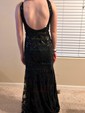 Mermaid V-neck Backless Sparkly Sequin Prom Dresses