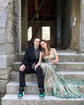 Mermaid V-neck Backless Sparkly Sequin Prom Dresses