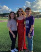 Sheath/Column Scoop Neck Sparkly Velvet Sequin Prom Dresses