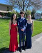Mermaid V-neck Glitter Prom Dresses With Appliques