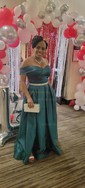 Ball Gown Off-the-shoulder Satin Prom Dresses With Ruched