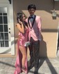 Mermaid V-neck Ruched Satin Prom Dresses With Beading