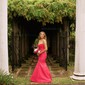 Mermaid Strapless Satin Cut Out Prom Dresses With Ruched