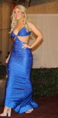 Mermaid V-neck Jersey Cut Out Beaded Prom Dresses