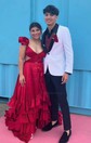 A-line Sweetheart Satin Corset Prom Dresses With Ruched