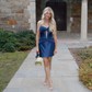 Corset Bodycon Satin Sweetheart Cut Out Homecoming Dresses