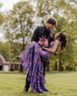 Mermaid V-neck Backless Sparkly Sequin Prom Dresses