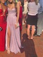 Ball Gown Sweetheart Glitter Prom Dresses With Ruched