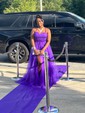 Ball Gown Sweetheart Glitter Prom Dresses With Ruched