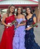 Princess Off-the-shoulder Tulle Ruffle Tiered Prom Dresses
