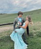 Mermaid Strapless Tulle Prom Dresses With Appliques