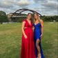 Ivory Mermaid V-neck Jersey Beaded Prom Dresses