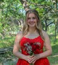 Princess Scoop Neck Tulle Prom Dresses With Appliques