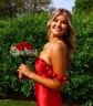 Sheath/Column Off-the-shoulder Satin Corset Prom Dresses