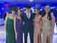 Sheath/Column V-neck Sparkly Sequin Prom Dresses