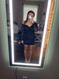 Glitter Black Bodycon Long Sleeve Ruched Mini Dress
