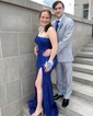 Mermaid One Shoulder Sparkly Sequin Prom Dresses