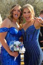 Black Mermaid V-neck Jersey Beaded Prom Dresses