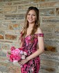 Sheath/Column Off-the-shoulder Sparkly Sequin Prom Dresses