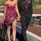 Sheath/Column Off-the-shoulder Sparkly Sequin Prom Dresses