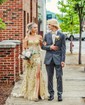 Sheath/Column Off-the-shoulder Sparkly Sequin Prom Dresses
