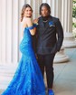 Sheath/Column Off-the-shoulder Sparkly Sequin Prom Dresses