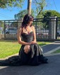 Ball Gown Sweetheart Glitter Prom Dresses With Ruched