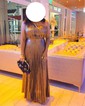 Ball Gown One Shoulder Metallic Prom Dresses With Ruched