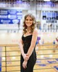 Sheath/Column Strapless Satin Beaded Prom Dresses With Ruched