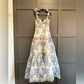 Ball Gown Sweetheart Chiffon Floral Prom Dresses With Ruched