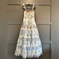 Ball Gown Sweetheart Chiffon Floral Prom Dresses With Ruched