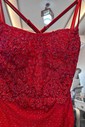 Mermaid Square Neck Jersey Beaded Prom Dresses With Appliques