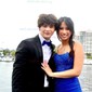 Mermaid Square Neck Jersey Beaded Prom Dresses With Appliques
