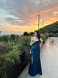 Sheath/Column Cowl Neck Silk-like Satin Floor-length Prom Dresses With Ruched