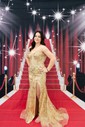 Mermaid Off-the-shoulder Sparkly Sequin Prom Dresses With Appliques