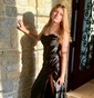 Mermaid Cowl Neck Satin Corset Prom Dresses With Ruched