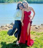 Mermaid Cowl Neck Satin Corset Prom Dresses With Ruched