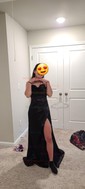 Sheath/Column Cowl Neck Satin Corset Prom Dresses With Ruched