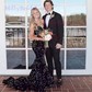 Mermaid Strapless Sparkly Velvet Sequin Prom Dresses