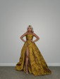 Ball Gown Sweetheart Satin Prom Dresses With Ruched