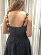 Ball Gown V-neck Tulle Prom Dresses With Appliques
